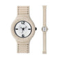 Relógio feminino Hip Hop LEATHER (Ø 32 mm)