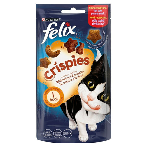 Comida para gato Purina Felix Crispies Frango Vitela 45 g
