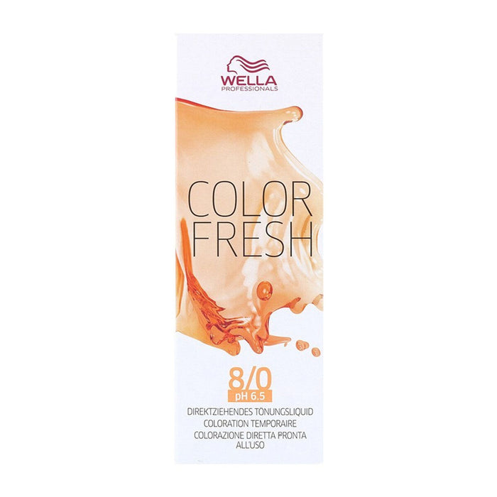 Tinta Semipermanente Color Fresh Wella Color Fresh Nº 8/0 (75 ml)