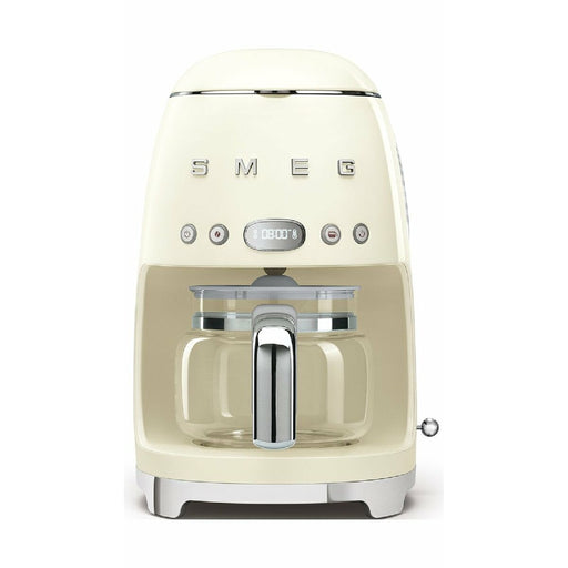 Máquina de Café de Filtro Smeg DCF02CREU 1050 W Retro Cinzento Creme