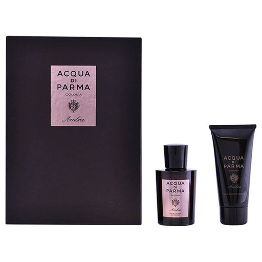 Conjunto de Perfume Homem Colonia Ambra Acqua Di Parma 2523646 EDC 2 Peças (2 pcs)