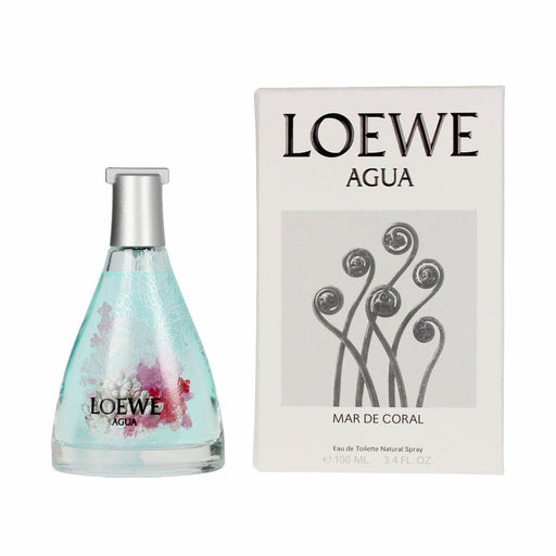 Perfume Unissexo Agua Loewe EDT Agua Mar de Coral 100 ml