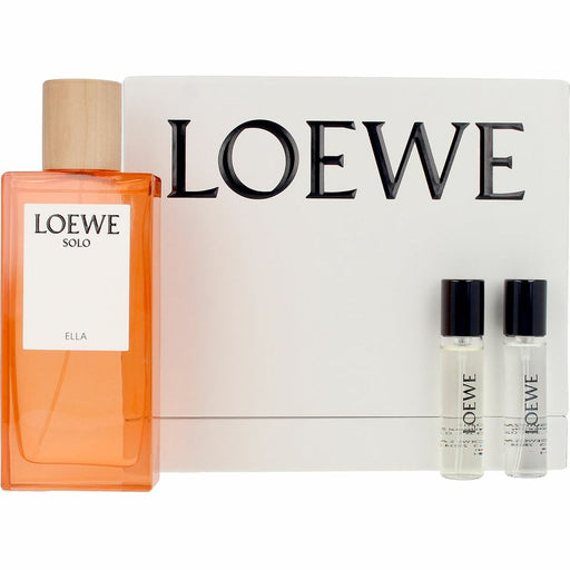 Set de Perfume Mujer Loewe Solo Ella 3 Piezas