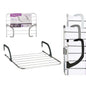Estendal Kipit WR1013D WR1013D Branco Prateado Cinzento claro Cinzento escuro Alumínio Plástico 63 x 3 x 50 cm 62,5 x 50 x 16,5