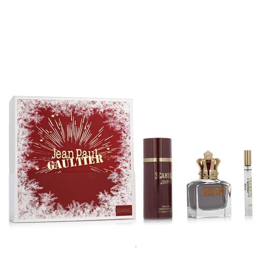 Set de Perfume Hombre Jean Paul Gaultier EDT Scandal 3 Piezas