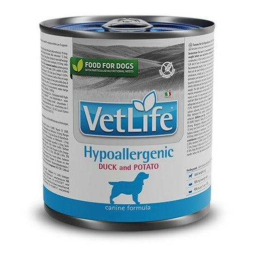 Comida húmida Farmina Vet Life Hypoallergenic Pato Porco Batata 300 g
