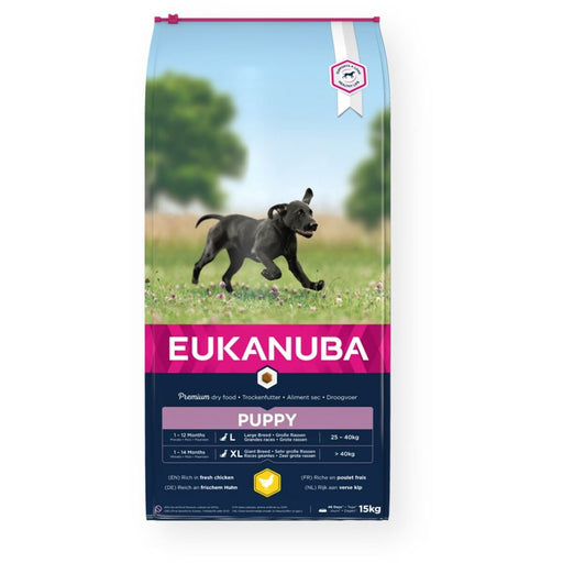 Pienso Eukanuba Puppy Cachorro/Junior Pollo 15 kg