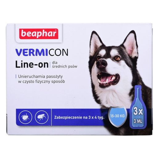 Complemento Alimentar Beaphar VERMIcon Line-on Dog M Antiparasitas