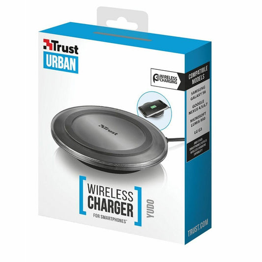 Carregador sem Fios Trust Urban Yudo Preto/Prateado