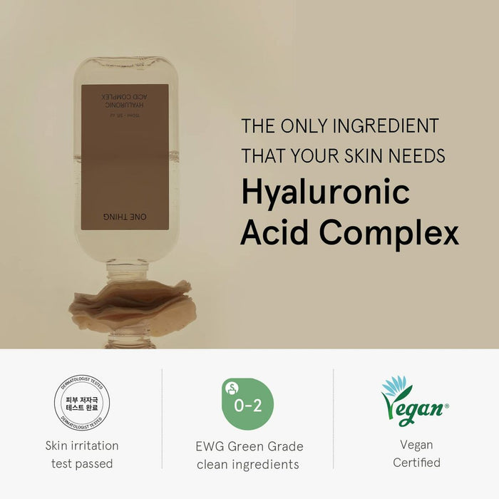 Tónico Facial One Thing HYALURONIC ACID COMPLEX 150 ml