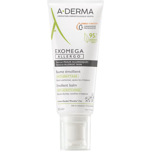 Crema Facial A-Derma Exomega Allergo 200 ml