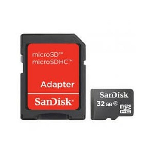 Tarjeta de Memoria Micro SD con Adaptador SanDisk SDSDQB-032G-B35 32 GB