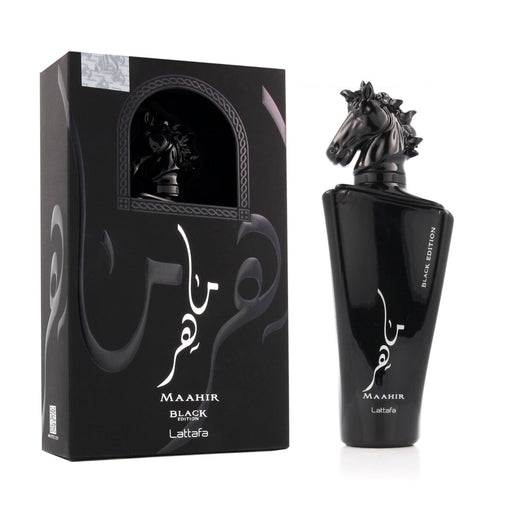 Perfume Unissexo Lattafa EDP Maahir Black Edition 100 ml