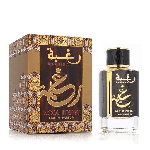 Perfume Homem Lattafa EDP Raghba Wood Intense 100 ml