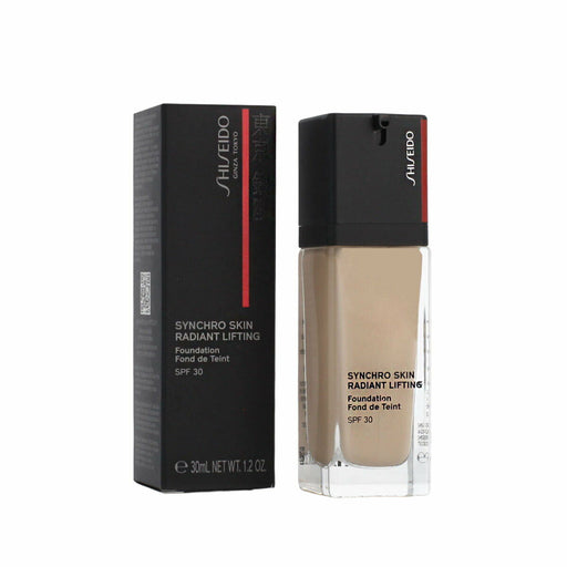 Base de Maquillaje Fluida Shiseido Synchro Skin Radiant Lifting Nº 120 Ivory Spf 30 30 ml