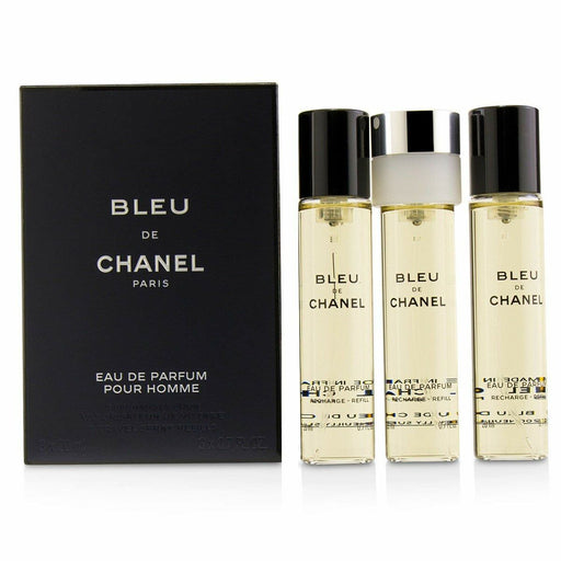 Conjunto de Perfume Homem Chanel Bleu de Chanel Eau de Parfum EDP Bleu de Chanel 2 Peças
